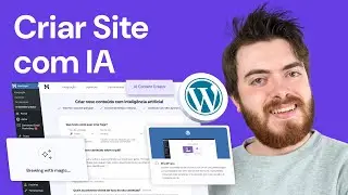 Como Criar um Site em 10 MINUTOS Usando IA 🤖