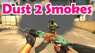 Five Essential Dust 2 Smokes In 1 Minute