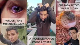 Ataque de PÁNICO, Tatuaje en el OJO, Nunca toques un pez GLOBO...🔝Mix Shorts  1/1