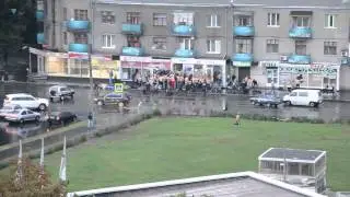 УЖАС и КОШМАР .15 09 2013 подрались болельщики Металлиста и  Динамо-Киева