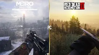 Metro Exodus vs Red Dead Redemption 2 | PC | Graphics and Details Comparison
