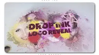 Drop Ink Logo Reveal - After Effects Template