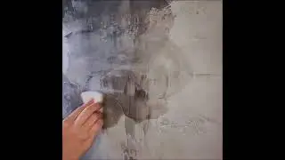 Create natural industrial cement texture wall design with MacoAvell Vellplas Matte Marmorino + wax