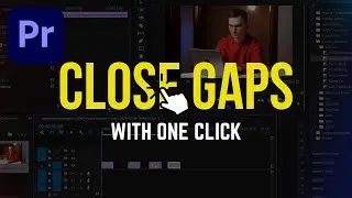 How to CLOSE GAPS in Premiere Pro with One Click