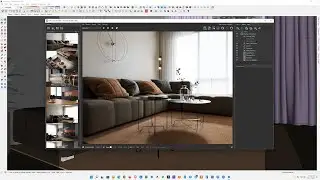 Interior Rendering Settings in Sketchup & Vray Next Tutorial #044 - 2   Full Lighting & Render Setup