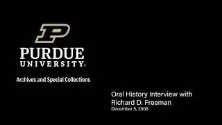 Richard D. Freeman Interview