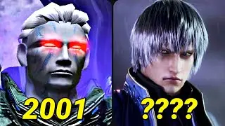 Evolution of Vergil from Devil May Cry series