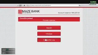 GTA 5 online bank deposit