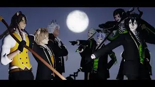 【MMDツイステ】ヒバナ【レオナ・キングスカラー/マレウス・ドラコニア】