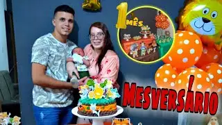 PRIMEIRO MESVERSÁRIO DO RAVI😍😍
