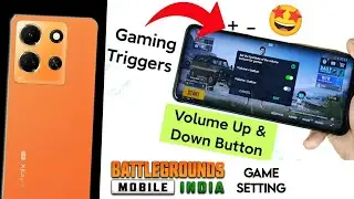 Convert Volume Buttons to Gaming Triggers Magic Button Which is very useful for gamers in Infinix