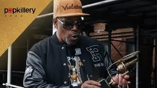 Grandmaster Caz accepts a Lifetime Achievement Award in the Bronx from Popkiller.pl!