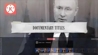 How to create Documentary Style text animation di Kinemaster l Text editing tricks for YouTuber 2023