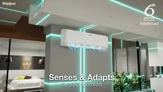 Whirlpool 3DCOOL XTREME Inverter AC | 6th Sense Technology | Heavy Duty Cooling. Xtreme Efficiency.
