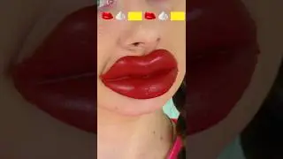 ASMR Emoji Wax Lips, Cream, Jello Mukbang 