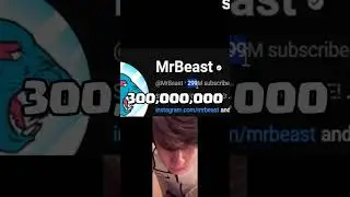 MrBeast 300M subscribers crossed Milestone