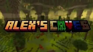 Alex's caves in bedrock and PE (Alex's caves mod)