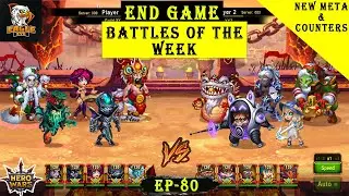 Best Team Fights Ep-80 | Keira New Skin Test | Hero Wars Mobile