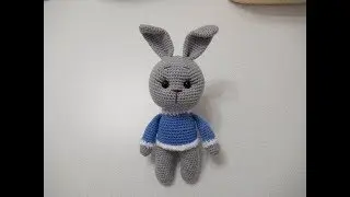 МК Зайчик в синем свитерке