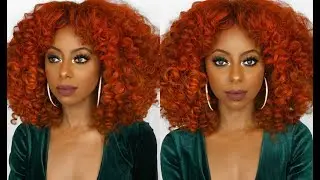 RED HOT CURLS!🔥 HOW TO MAKE A WIG + Hergivenhair | Jessica Pettway