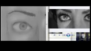 EYE DRAWING video