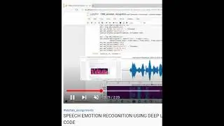 SPEECH EMOTION RECOGNITION USING DEEP LEARNING CNN PYTHON PROJECTS CODE -PYTHON ASSIGNMENTS PROJECTS
