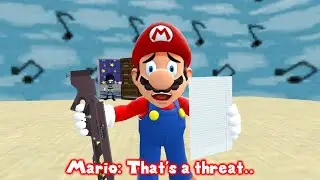 When Mario steals Uzi’s Railgun…