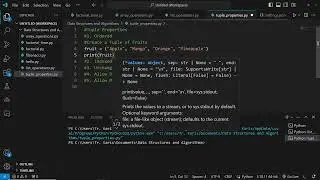 Tuple Properties in Python