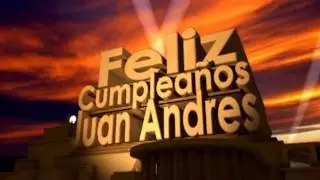 Feliz Cumpleaños Juan Andres