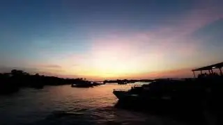 Galapagos Sunrise Time Lapse Video (GoPro)