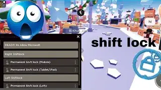 FE Shift lock sript for mobile and tablet and iPad [Fluxus][CodeX][Delta] •NO KEY•