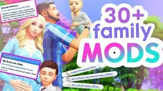 NEW AUG 2020 MODS FOR REALISTIC GAME PLAY👩‍👩‍👧‍👧 | FAMILY MODS & CC W/ LINKS // THE SIMS 4