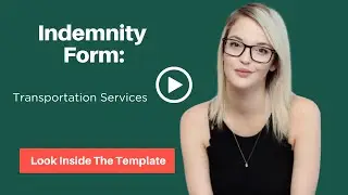 Indemnity Form: Transportation Services