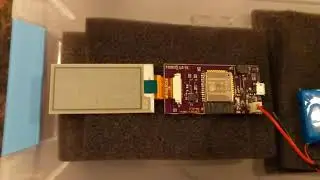 Waveshare yellow e-paper