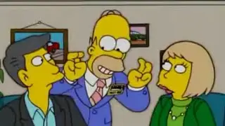 The Simpsons - Homer is Car Salesman