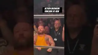 Hook Greets Action Bronson Ringside at AEW | #hook #actionbronson #wrestling