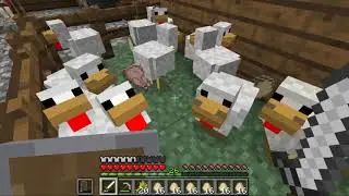 snapping chickens in minecraft while listening to the xenoblade final boss theme