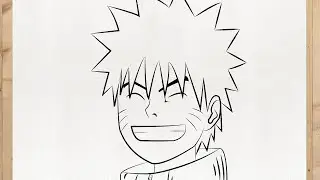 NARUTO KIND Zeichnen Einfach (Naruto Charaktere Zeichnen) Anfänger und Schritt für Schritt