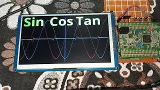 7 SSD1963 FSMC STM32 STM32F407 RANDOM CODE BIG FONT