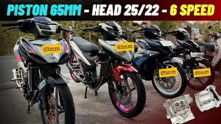 BORE UP MX KING PISTON 65MM HARIAN TOURING