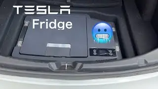 A Refrigerator for your Tesla Model 3 and Y by Hansshow.