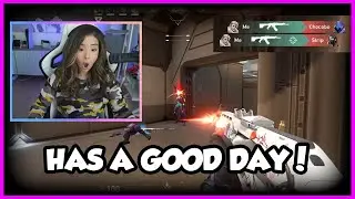 POKIMANE has a very GOOD DAY! (Valorants Moments) | Broccoli TV