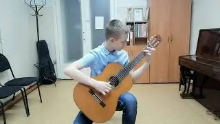 М. Александрова Вариации на тему русской народной песни «У нас нынче субботея», исп.Ломакин А.