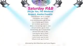 PCM Saturday R&B Ensemble - Scholarship Concert 2024