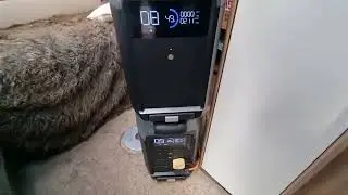 My Ecoflow Delta Pro, Smart Extra Battery & Solar Panels set up temporary & working 1st Oct 2022