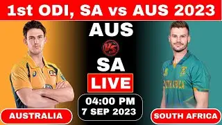 South Africa vs Australia || SA vs AUS 2023 || AUS vs SA 1st ODI || AUS vs SA 2023 Live #livescore