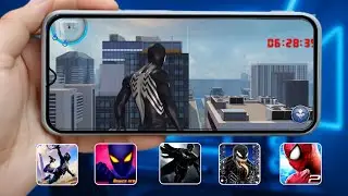 I Played Every Black Spider-Man Game On Mobile (2025!)