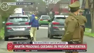 Ordenan arresto del violador Martin Pradenas