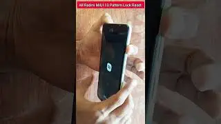 All Redmi MIUI 13 Hard Reset | Redmi Patten Lock Forget