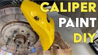 HOW TO PAINT BRAKE CALIPERS | THE EASY WAY?